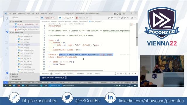 Ansible and Windows. How PowerShell enables a Linux config manager to work in a Windows world? ... смотреть онлайн