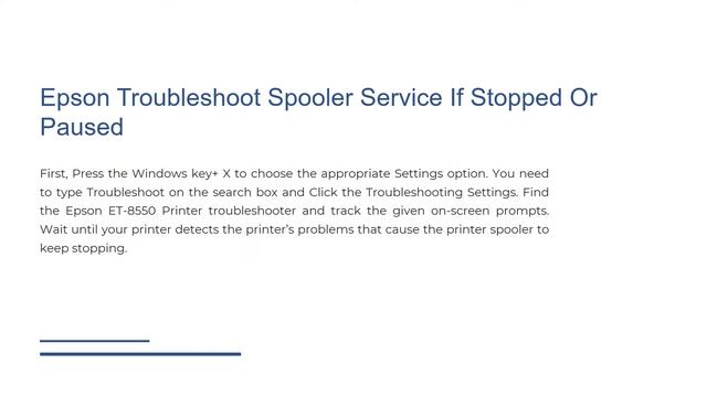 How to Change the Epson ET-8550 Printer from Offline to Online смотреть онлайн