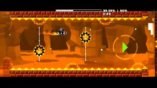 Geometry Dash Breeze: All Levels (3 Coins) (Fangame By: ANDREXEL)
