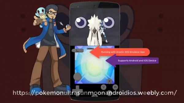 Pokémon Ultra Sun APK Download Android [Drastic 3DS Emulator]