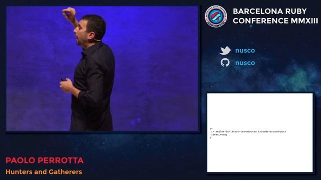 Baruco 2013: Hunters and Gatherers, by Paolo Perrotta смотреть онлайн