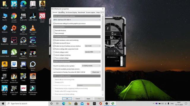 How to Download and Use Msi Afterburner | Lock FPS to 60 смотреть онлайн