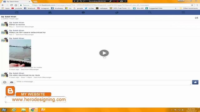 How to using mobile Facebook app on PC & download Messenger videos 2017 смотреть онлайн