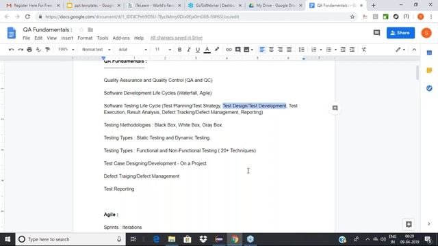 Manual Testing and QA Tools Day 01 Demo Session - April 2019 смотреть онлайн