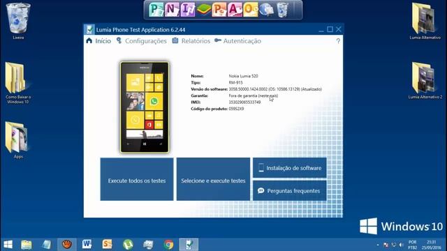 Como Restaurar Windows Phone 10 para 8.1 2016 Lumia Phone Test Application! смотреть онлайн