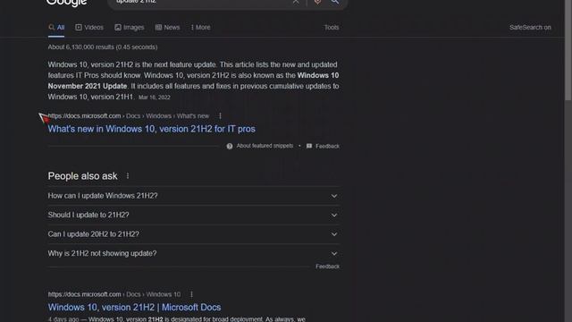Windows 10 Update Feature смотреть онлайн