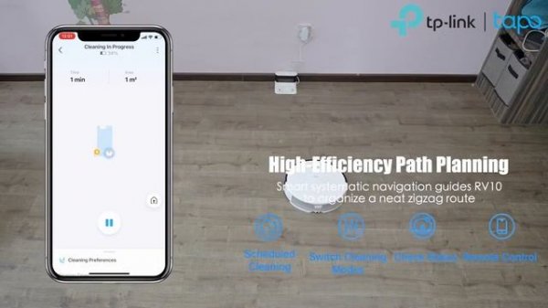 TP Link Tapo RV10 Robot Vacuum and Mop Combo