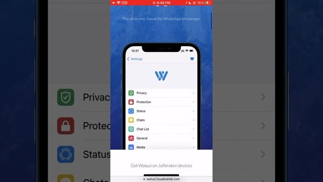 WhatsApp GB (watusi) para iPhone!! смотреть онлайн