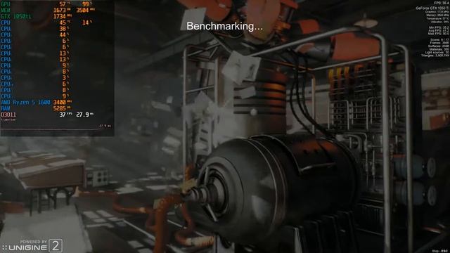 Unigine Superposition Benchmark - 1080p medium смотреть онлайн