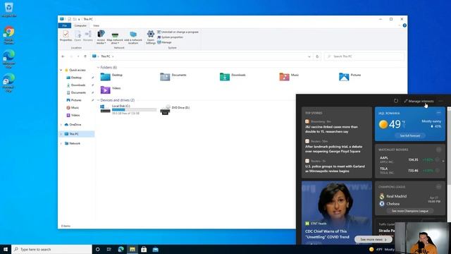 How to TURN OFF windows 10 NEWS and INTERESTS смотреть онлайн