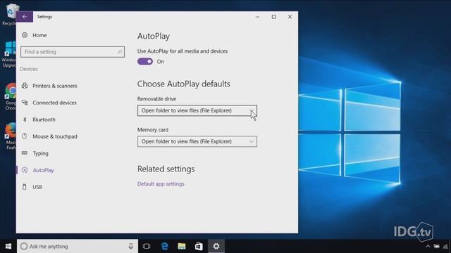 Windows 10: Fix the AutoPlay Settings to Protect your PC смотреть онлайн