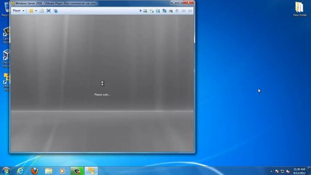 Setup and Install Windows Server 2008 R2 on VMware Player смотреть онлайн