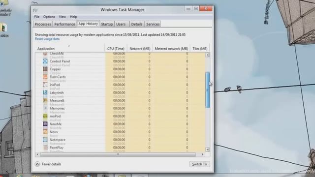 Windows 8 Developer Preview - Task Manager смотреть онлайн