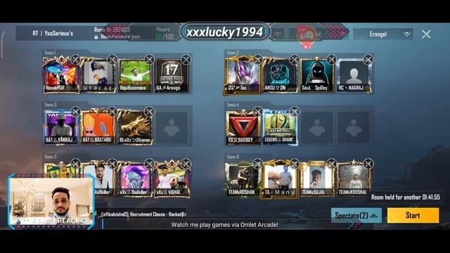 Watch me stream PUBG MOBILE on Omlet Arcade! смотреть онлайн