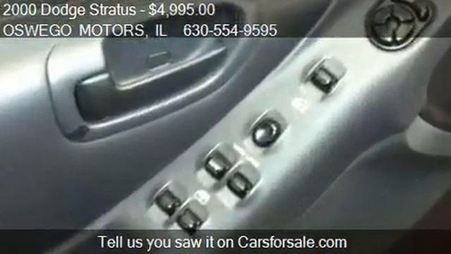 2000 Dodge Stratus ES 4dr Sedan for sale in Oswego, IL 60543 смотреть онлайн