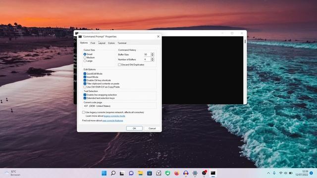 Cara Merubah Ukuran Font di CMD Windows 11 смотреть онлайн