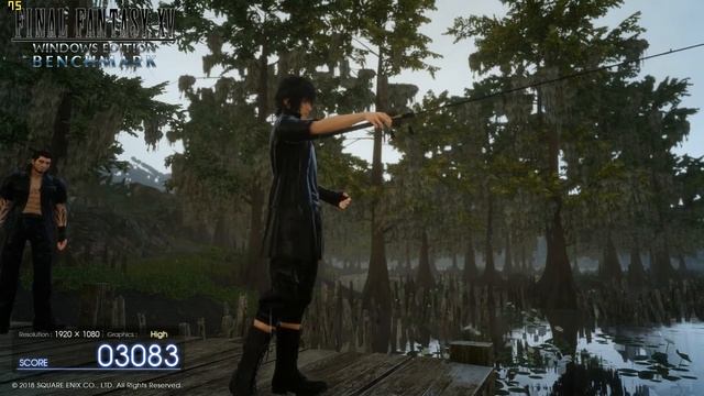Final Fantasy XV Windows Edition Benchmark смотреть онлайн