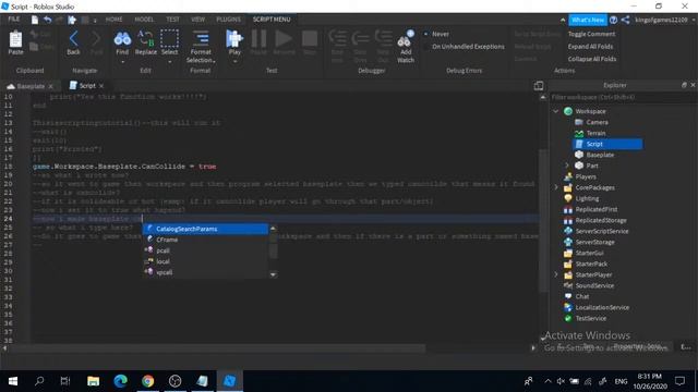 (Basics)Roblox Scripting Tutorial #3 Booleans(true false) And if , else and loops смотреть онлайн