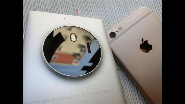 New Microsoft McLaren (Lumia 1030) VS iPhone 6 HD смотреть онлайн