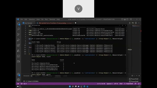 Using Powershell get list of Resources existing per Region | Azure Powershell - Production Scenario смотреть онлайн