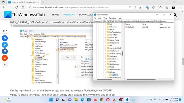 How to disable Preview Pane in File Explorer of Windows 11/10 смотреть онлайн