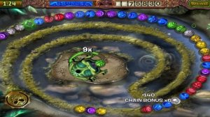 Zuma's Revenge! - Challenge (Hard) Marsh Madness - Level 1