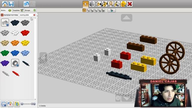 TUTORIAL DE CARRETA EN LEGO Digital Designer смотреть онлайн
