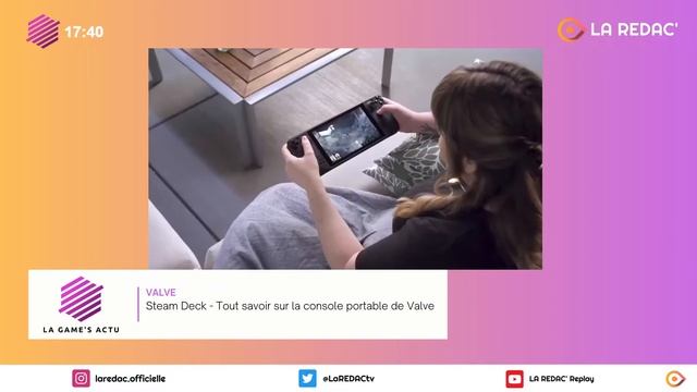 La GAME's actu | Windows 11, Switch OLED, Steam Deck, Gamescom 2021 смотреть онлайн