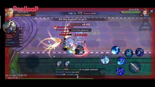 PoollooP - Last 30 sec Determined it!!! - Empire Strike - Goddess: Primal Chaos - Sea Server - GPC смотреть онлайн