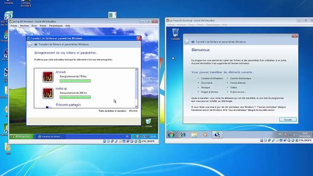 Migration de windows xp vers windows 7 смотреть онлайн