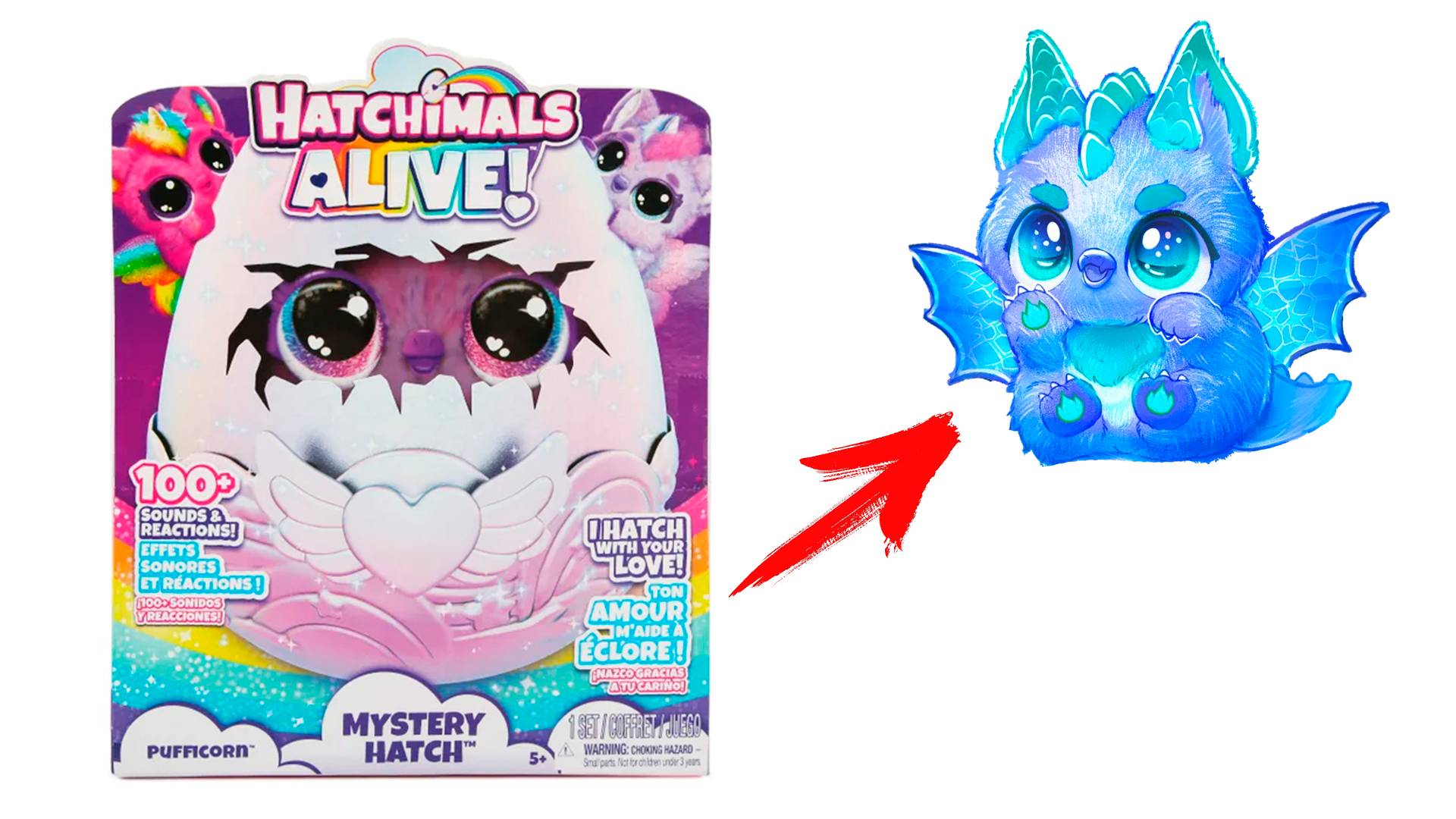 Я родился! Hatchimals Alive Пуфиккорн смотреть онлайн
