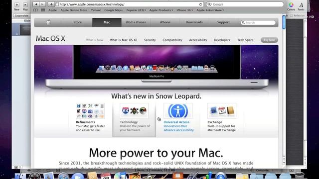 Snow Leopard Demo in the Apple Store Mall of America. смотреть онлайн