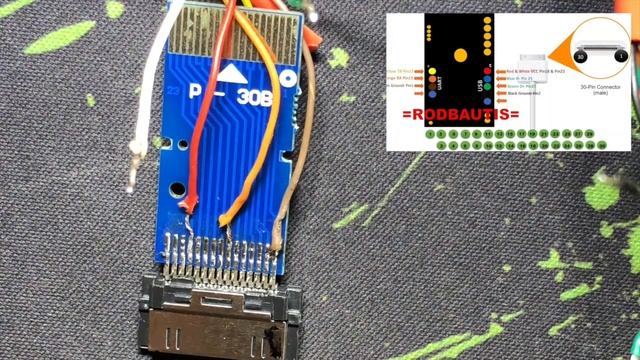 DCSD Modify 30 Pins Cable For Purple Mode смотреть онлайн