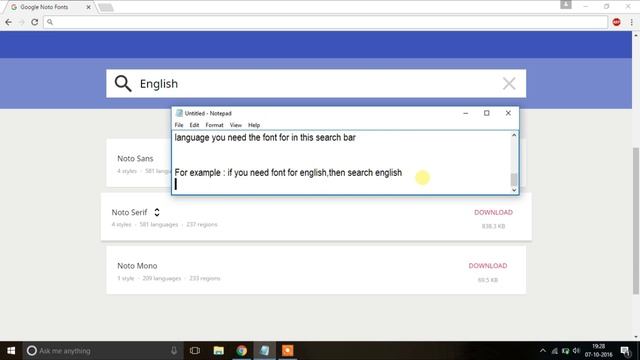 How to download and install Google Noto fonts in Windows 10 [Beginners tutorial] смотреть онлайн