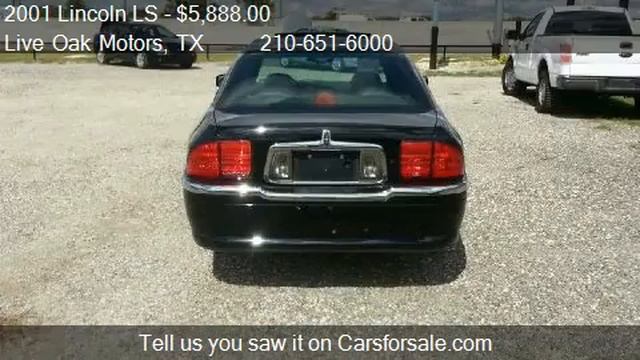 2001 Lincoln LS V6 Automatic - for sale in Live Oak, TX 7823 смотреть онлайн