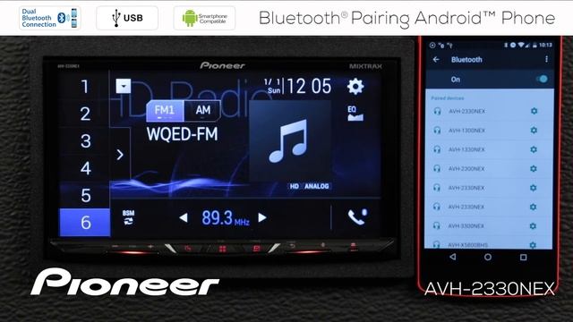 How To - Bluetooth Pairing for Android on Pioneer AVH-NEX In Dash Receivers 2017 смотреть онлайн