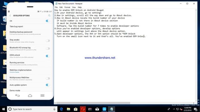 How to enable OEM Unlock on Android Nougat смотреть онлайн
