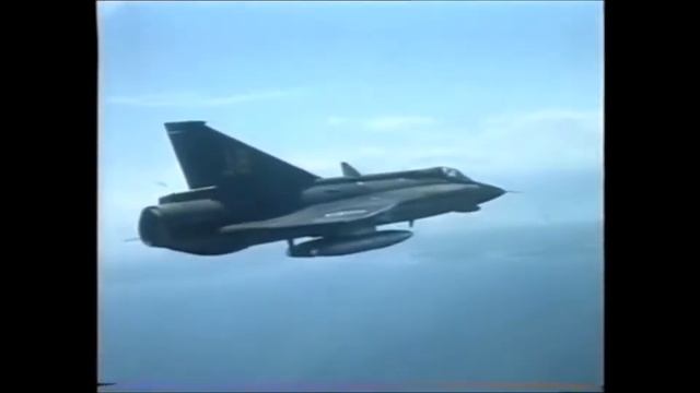 Swedish Saab J 35 Draken Air Police Training