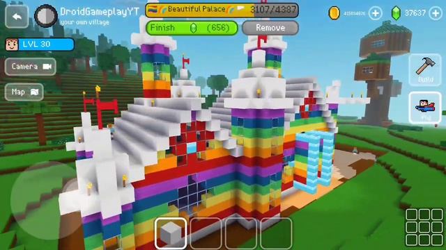 Beautiful Palace - Block Craft 3d: Building Game смотреть онлайн