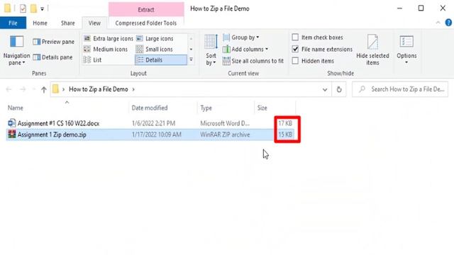 How to Zip Single and Multiple Files (Windows 10) смотреть онлайн