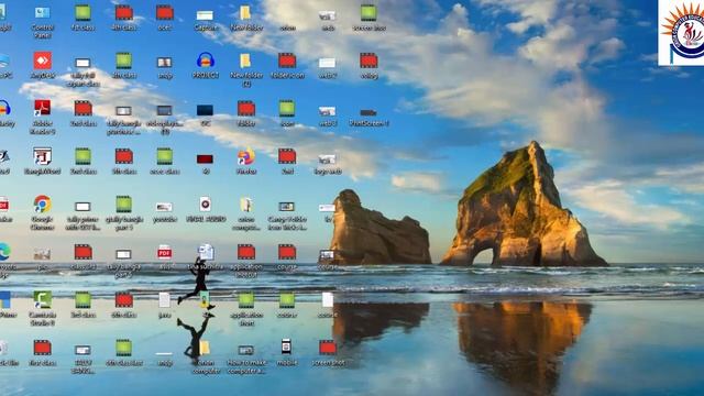 How to show or hide desktop icons in Hindi | Orion Computer Education Council | Learn hindi tricks смотреть онлайн