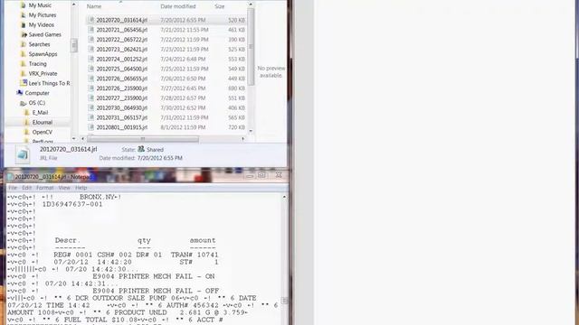 Searching a EJournal JRL file with Notepad++ смотреть онлайн
