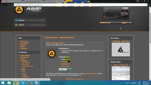 descargar e instalar AIMP3 (FÁCIL 2015) смотреть онлайн