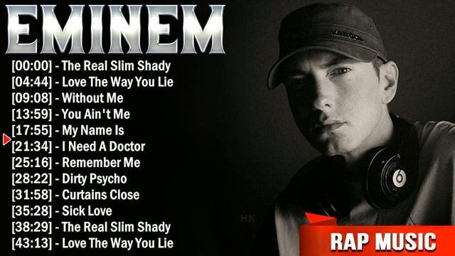 Eminem Best 90s Rap Music Hits Playlist - Old School Hip Hop Mix