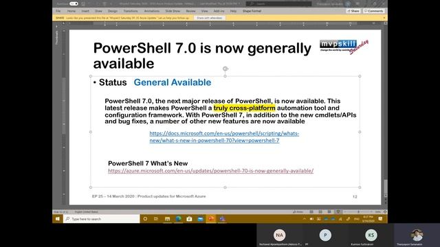 Mvpskill Saturday EP_25 14 Mar. 2563 - Azure Products Update + DEMO смотреть онлайн