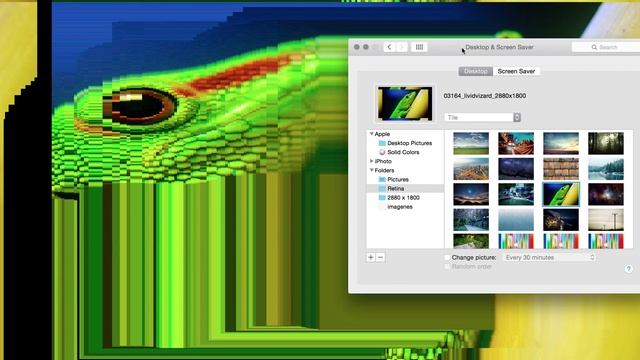 Mac OS X 10.10 Yosemite Glitch Art Bug (Like Windows 95) on Retina MacBook Pro смотреть онлайн