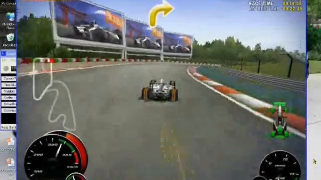 Superstar Racing,Set up of gamepad logitech rumblepad 2(F710) смотреть онлайн