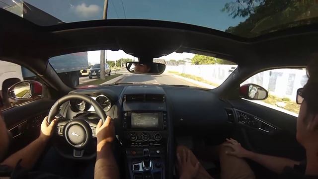 Andamos no Jaguar F-Type S Coupé (motor V6 de 380cv) - Carangos PB смотреть онлайн