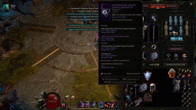 Last Epoch 0.9.1 - 700+corruption - Lightning Bug (Druid Swarmblade lightning tornado) смотреть онлайн