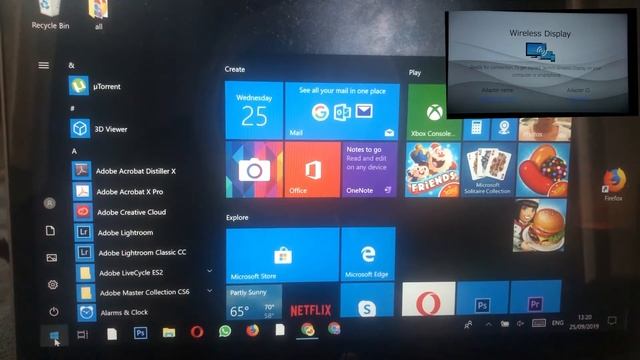 How to connect your windows computer to your smart TV with the wireless display or screen share. LG смотреть онлайн